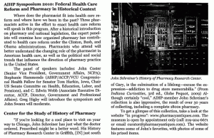 Image of the article found in The American Institute of the History of Pharmacy Publication