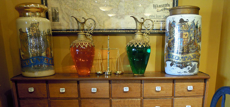 Apothecary Showglobes from the 1800s