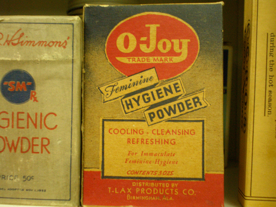 Box of Antique O-Joy Feminine Hygiene Powder