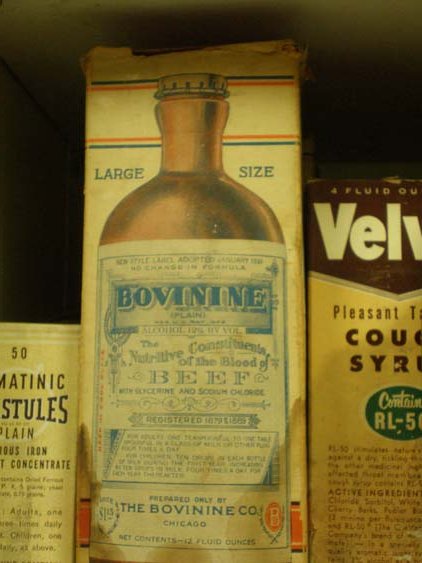 Antique Medicine on Display at the History of Pharmacy Research Center, Pharmacy Museum