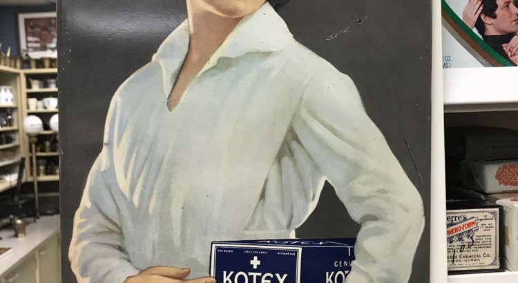 Antique Kotex Ad